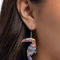Toucan Tourist - Orange Earring