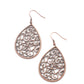 Tour de Garden - Copper Earring