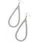 Traditional Twinkle -White Earring