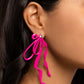 Trendy Tapestry - Pink Earring
