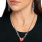 Trendy Tribute - Red Necklace