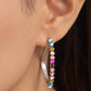 Triangular Tapestry - Multi Earring