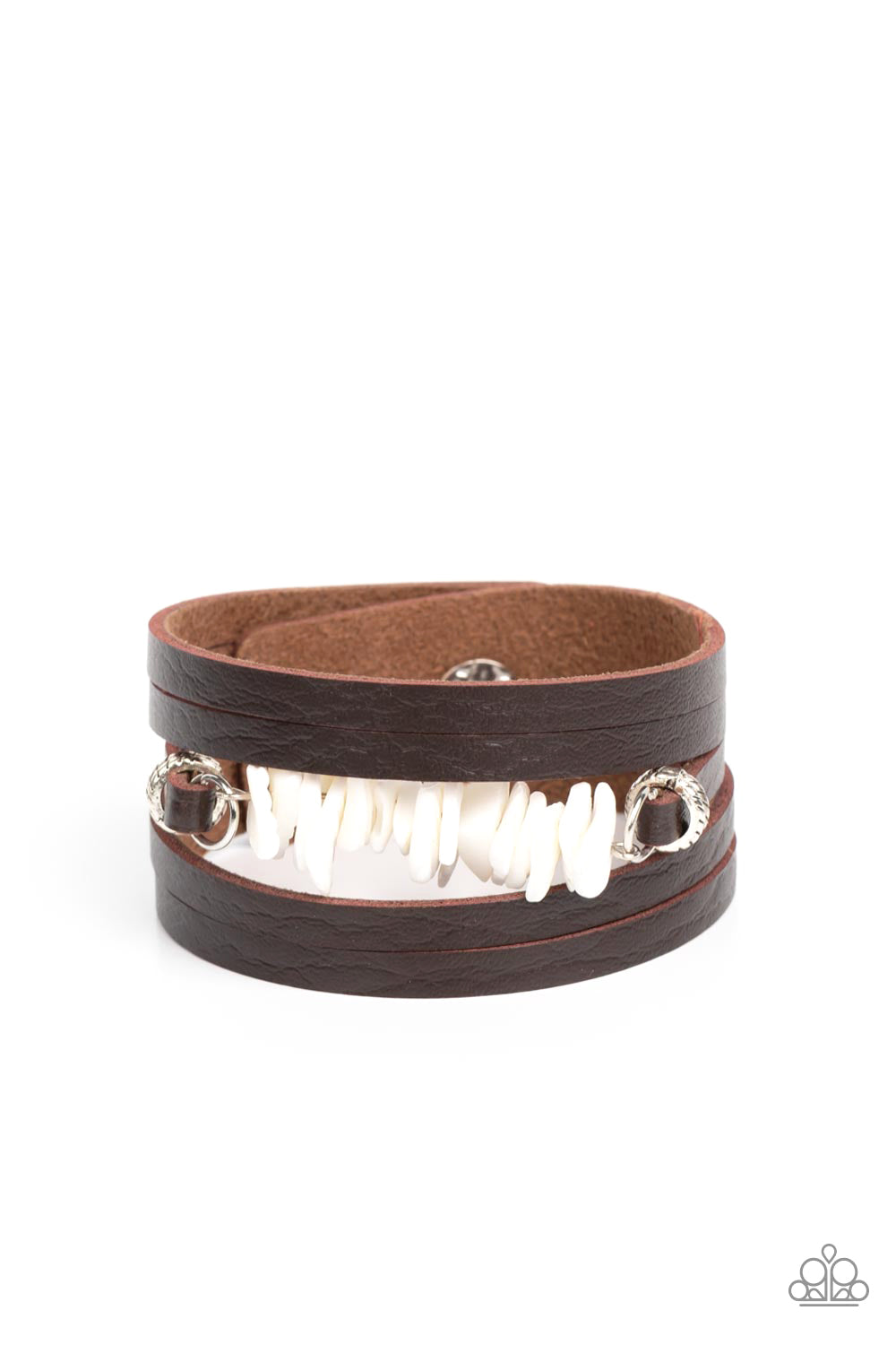 Tropical Trek - White Bracelet