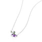 Tulip Drops - Purple Necklace