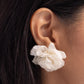 Tulle Twist - White Earring