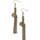 Twinkle Twinkle Little Trinket - Brass Earring