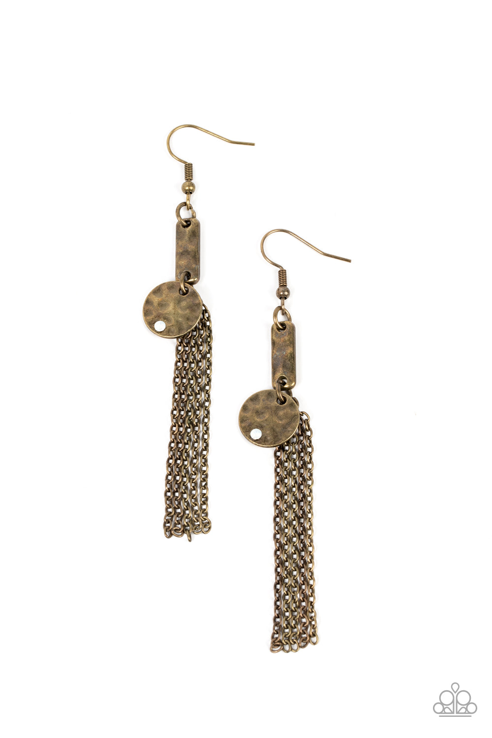 Twinkle Twinkle Little Trinket - Brass Earring
