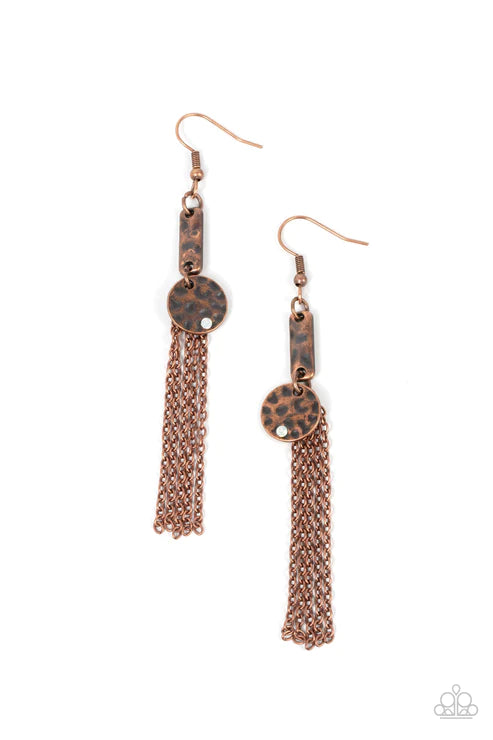 Twinkle Twinkle Little Trinket - Copper Earring