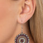 Twinkly Translation - Purple Earring