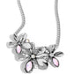 Twirling Triad - Pink Necklace
