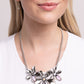 Twirling Triad - Pink Necklace