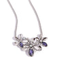 Twirling Triad - Purple Necklace