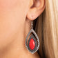 Twisted Trailblazer - Red Earring