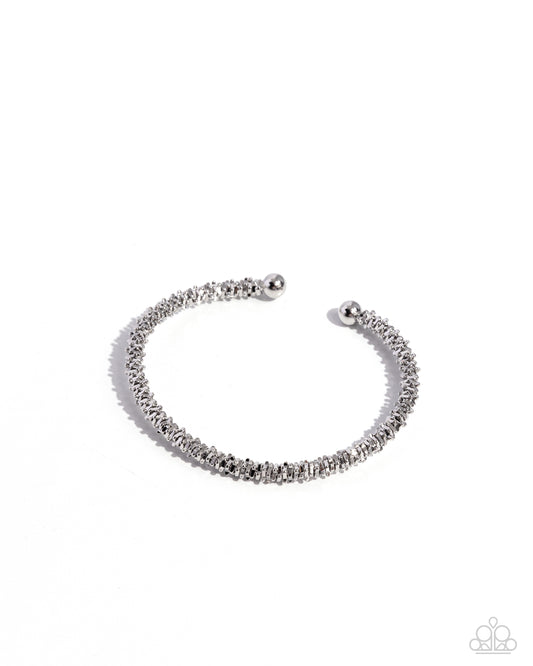 Twisted Trenchant - Silver Bracelet