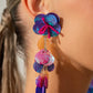 Under the Waves - Purple Earring