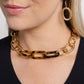 Uniquely Upmarket - Gold Necklace