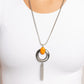 Unwavering Unity - Orange Necklace