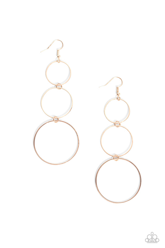 Urban Ozone - Rose Gold Earring