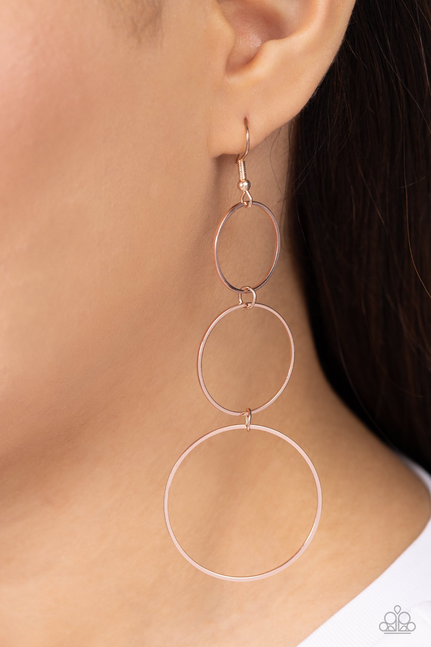 Urban Ozone - Rose Gold Earring