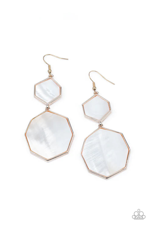 Vacation Glow - Rose Gold Earring
