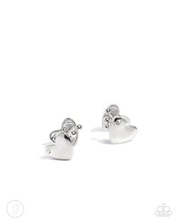 Valentines Vanity - White Earring