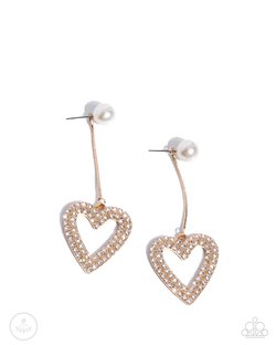 Valentines Vision - Gold Earring
