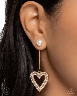 Valentines Vision - Gold Earring