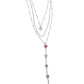 Valiant Valentine - Pink Necklace