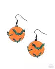 Vampire Bats - Orange Earring