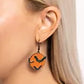 Vampire Bats - Orange Earring