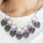 Very Valentine - Purple Necklace