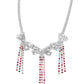 Victorian Influence - Red Necklace