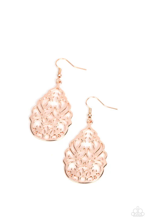 Vineyard Vista - Rose Gold Earring