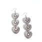 Vintage Allure - White Earring