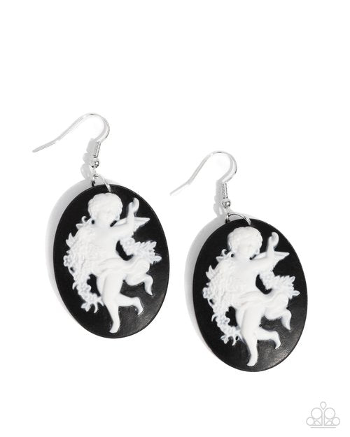 Vintage Verdict - White Earring