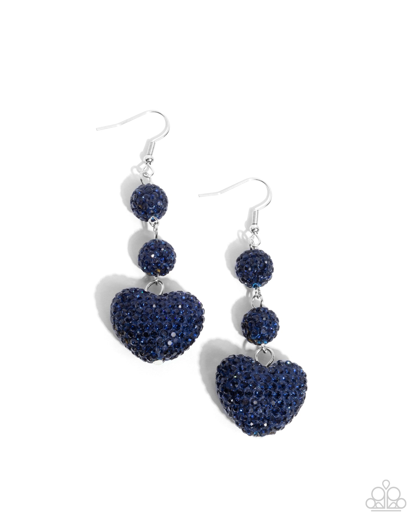 Vision in Shimmer - Blue Earrings