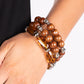 WILD-Mannered - Brown Bracelet