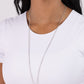 Wall Street Web - Silver Necklace