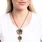 Wallflower Whimsy - Brass Necklace