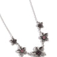Wallflower Wonderland - Purple Necklace