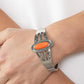 Wanderlust Walkabout - Orange Bracelet