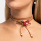 Wanderlust Wrap - White Necklace