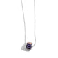 Warden Wheel - Purple Necklace