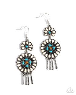 Watch the Sunset - White Earring