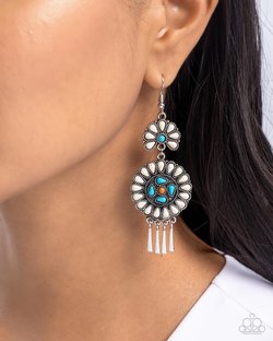 Watch the Sunset - White Earring