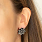 Water Lily Love - Silver Earring