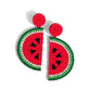 Watermelon Welcome - Red Earring