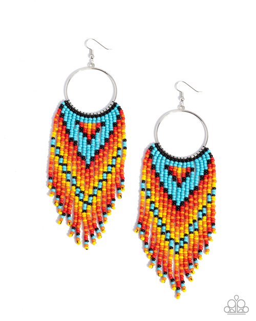 Waving the Banner - Multi Earring