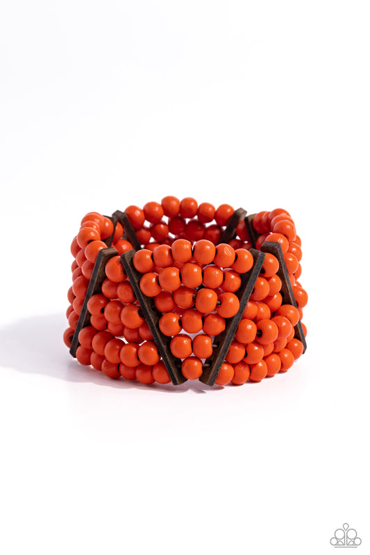 Way Off TROPIC - Orange Bracelet