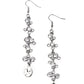 Wedding Day Dazzle - Black Earring